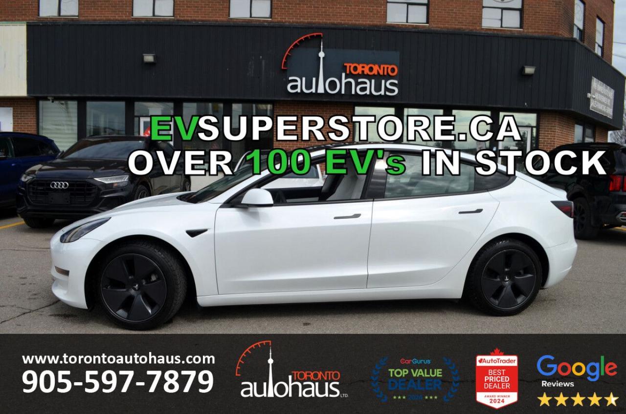 Used 2021 Tesla Model 3 SR+ I WHITE INT. I OVER 100 TESLAS IN STOCK for sale in Concord, ON