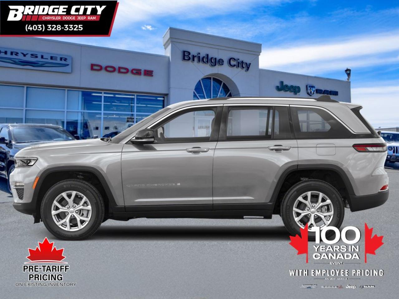 New 2025 Jeep Grand Cherokee Laredo - Sunroof for sale in Lethbridge, AB