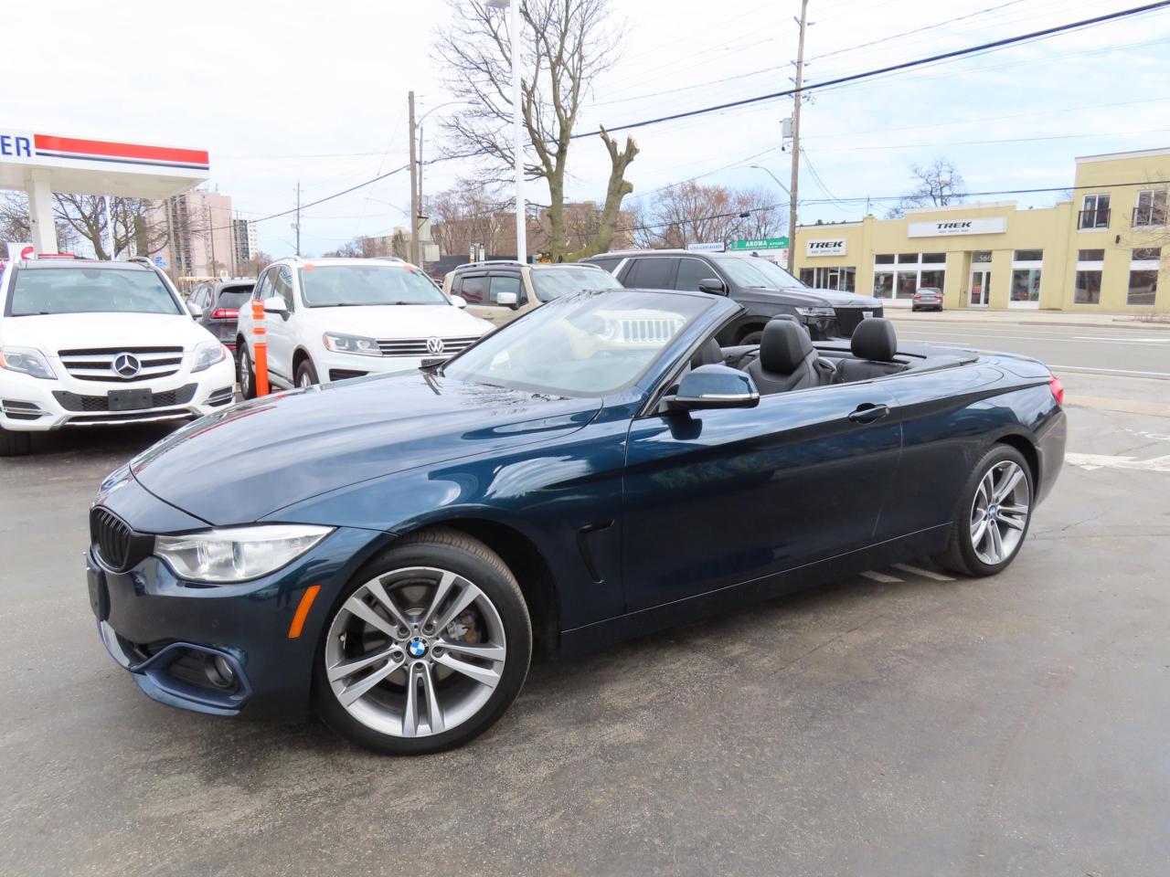 2014 BMW 4 Series CONVERTIBLE 428i XDRIVE AWD - NAVI - LEATHER !! Photo