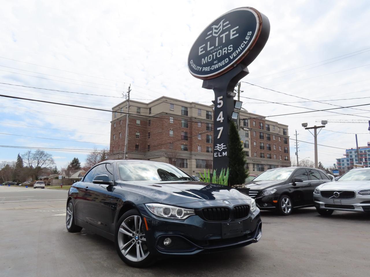 2014 BMW 4 Series CONVERTIBLE 428i XDRIVE AWD - NAVI - LEATHER !! Photo
