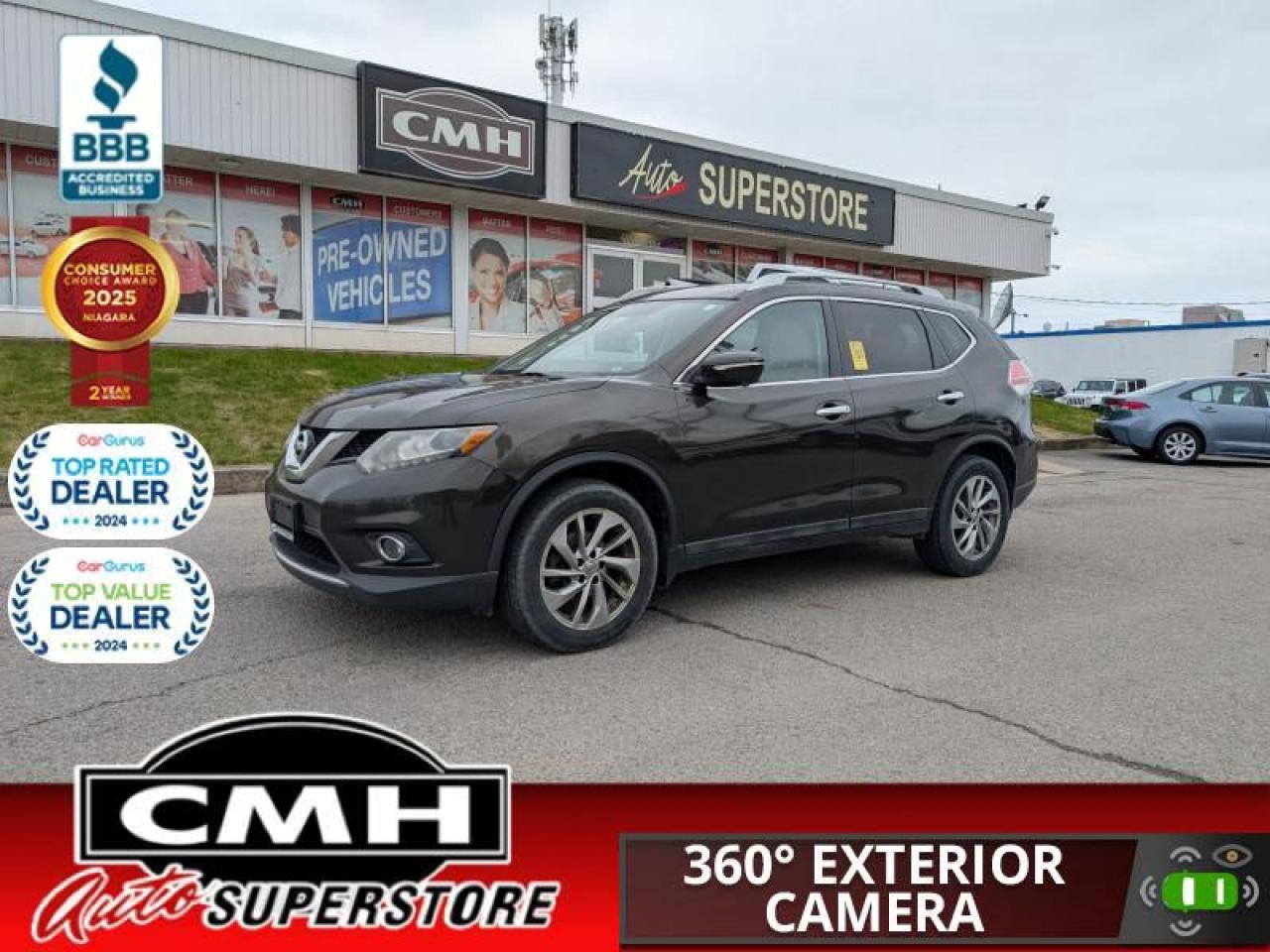2015 Nissan Rogue SL Premium Package  **360 CAM - PANO ROOF**