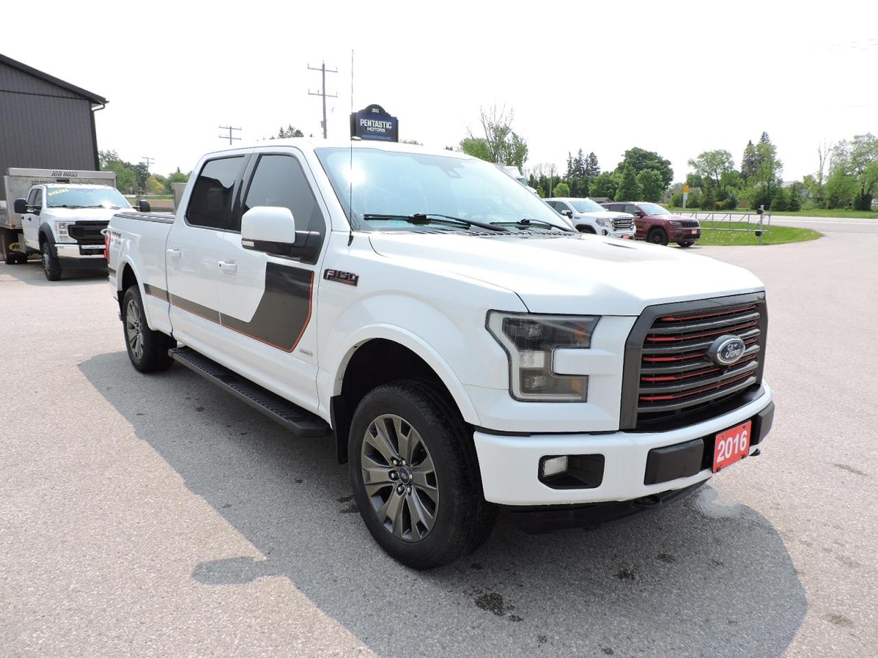 2016 Ford F-150 Lariat 3.5L EcoBoost V6 4X4 Leather Sunroof Loaded