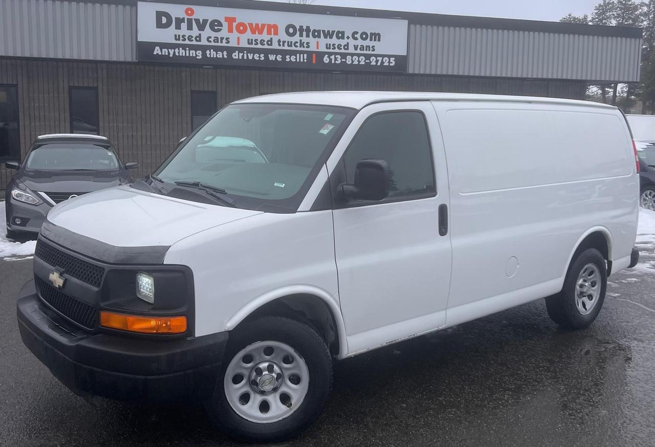 <p>2014 CHEVROLET EXPRESS CARGO VAN 1500 - NICE VAN DRIVES VERY WELL - READY FOR WORK - READY FOR ANY TRADESMAN - DON`T MISS OUT&nbsp;</p><p><span style=border: 0px solid #e5e7eb; box-sizing: border-box; --tw-translate-x: 0; --tw-translate-y: 0; --tw-rotate: 0; --tw-skew-x: 0; --tw-skew-y: 0; --tw-scale-x: 1; --tw-scale-y: 1; --tw-scroll-snap-strictness: proximity; --tw-ring-offset-width: 0px; --tw-ring-offset-color: #fff; --tw-ring-color: rgba(59,130,246,.5); --tw-ring-offset-shadow: 0 0 #0000; --tw-ring-shadow: 0 0 #0000; --tw-shadow: 0 0 #0000; --tw-shadow-colored: 0 0 #0000; font-family: Inter, ui-sans-serif, system-ui, -apple-system, BlinkMacSystemFont, Segoe UI, Roboto, Helvetica Neue, Arial, Noto Sans, sans-serif, Apple Color Emoji, Segoe UI Emoji, Segoe UI Symbol, Noto Color Emoji;>***WE APPROVE EVERYBODY***APPLY NOW AT DRIVETOWNOTTAWA.COM O.A.C., DRIVE4LESS. *TAXES AND LICENSE EXTRA. COME VISIT US/VENEZ NOUS VISITER!</span><span style=border: 0px solid #e5e7eb; box-sizing: border-box; --tw-translate-x: 0; --tw-translate-y: 0; --tw-rotate: 0; --tw-skew-x: 0; --tw-skew-y: 0; --tw-scale-x: 1; --tw-scale-y: 1; --tw-scroll-snap-strictness: proximity; --tw-ring-offset-width: 0px; --tw-ring-offset-color: #fff; --tw-ring-color: rgba(59,130,246,.5); --tw-ring-offset-shadow: 0 0 #0000; --tw-ring-shadow: 0 0 #0000; --tw-shadow: 0 0 #0000; --tw-shadow-colored: 0 0 #0000; font-family: Inter, ui-sans-serif, system-ui, -apple-system, BlinkMacSystemFont, Segoe UI, Roboto, Helvetica Neue, Arial, Noto Sans, sans-serif, Apple Color Emoji, Segoe UI Emoji, Segoe UI Symbol, Noto Color Emoji; color: #64748b; font-size: 12px;>&nbsp;</span><span style=border: 0px solid #e5e7eb; box-sizing: border-box; --tw-translate-x: 0; --tw-translate-y: 0; --tw-rotate: 0; --tw-skew-x: 0; --tw-skew-y: 0; --tw-scale-x: 1; --tw-scale-y: 1; --tw-scroll-snap-strictness: proximity; --tw-ring-offset-width: 0px; --tw-ring-offset-color: #fff; --tw-ring-color: rgba(59,130,246,.5); --tw-ring-offset-shadow: 0 0 #0000; --tw-ring-shadow: 0 0 #0000; --tw-shadow: 0 0 #0000; --tw-shadow-colored: 0 0 #0000; font-family: Inter, ui-sans-serif, system-ui, -apple-system, BlinkMacSystemFont, Segoe UI, Roboto, Helvetica Neue, Arial, Noto Sans, sans-serif, Apple Color Emoji, Segoe UI Emoji, Segoe UI Symbol, Noto Color Emoji; color: #64748b; font-size: 12px;>FINANCING CHARGES ARE EXTRA EXAMPLE: BANK FEE, DEALER FEE, PPSA, INTEREST CHARGES&nbsp;</span></p>
