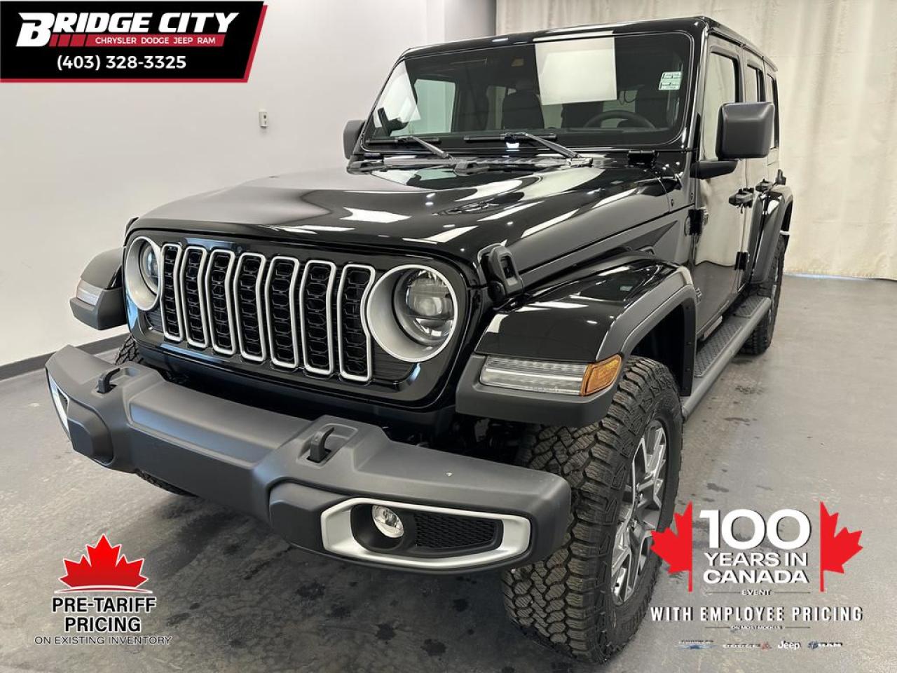 New 2025 Jeep Wrangler Sahara -  Safety Group  - Freedom Top for sale in Lethbridge, AB