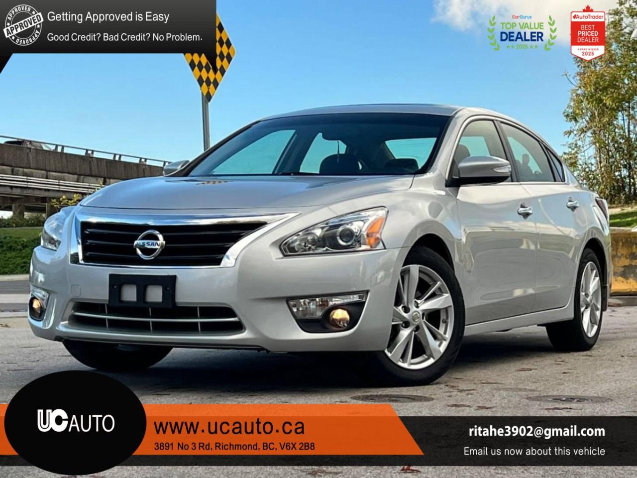 Used 2015 Nissan Altima 2.5SL AUTO/ CLEAN TITLE/ BOSE SPEAKER/ LOW KM for sale in Richmond, BC