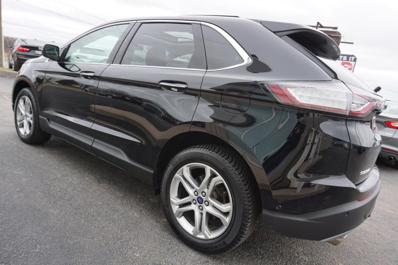2017 Ford Edge TITANIUM AWD CERTIFIED *23 SERVICE RECORDS* CAMERA NAV BLUETOOTH LEATHER HEATED SEATS PANO ROOF CRUISE ALLOYS - Photo #4