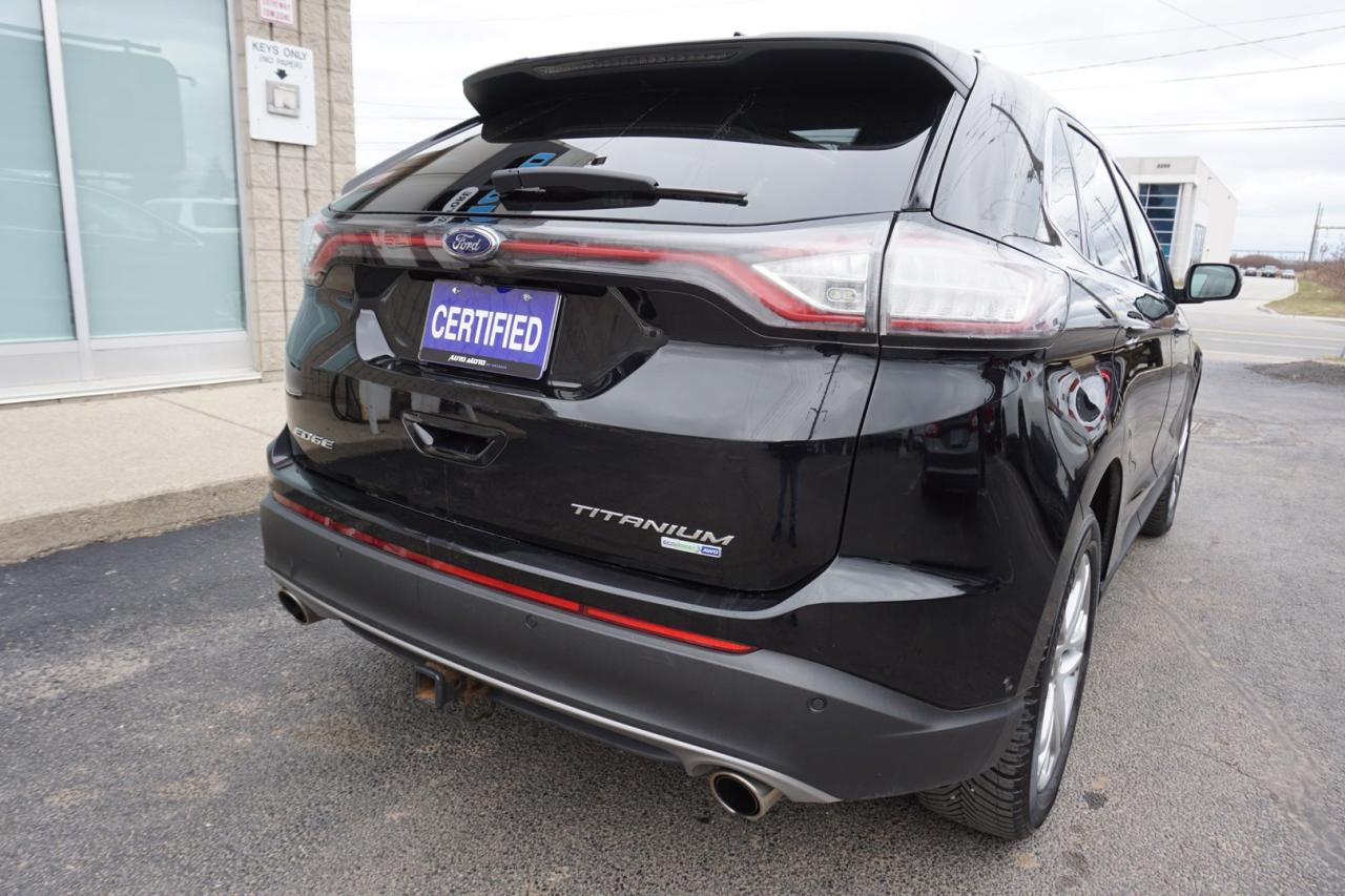 2017 Ford Edge TITANIUM AWD CERTIFIED *23 SERVICE RECORDS* CAMERA NAV BLUETOOTH LEATHER HEATED SEATS PANO ROOF CRUISE ALLOYS - Photo #6
