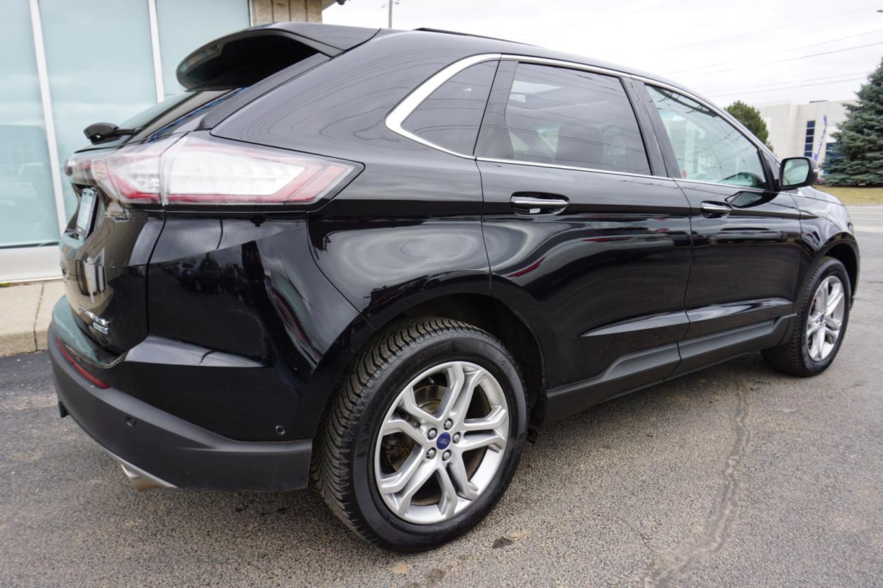 2017 Ford Edge TITANIUM AWD CERTIFIED *23 SERVICE RECORDS* CAMERA NAV BLUETOOTH LEATHER HEATED SEATS PANO ROOF CRUISE ALLOYS - Photo #7