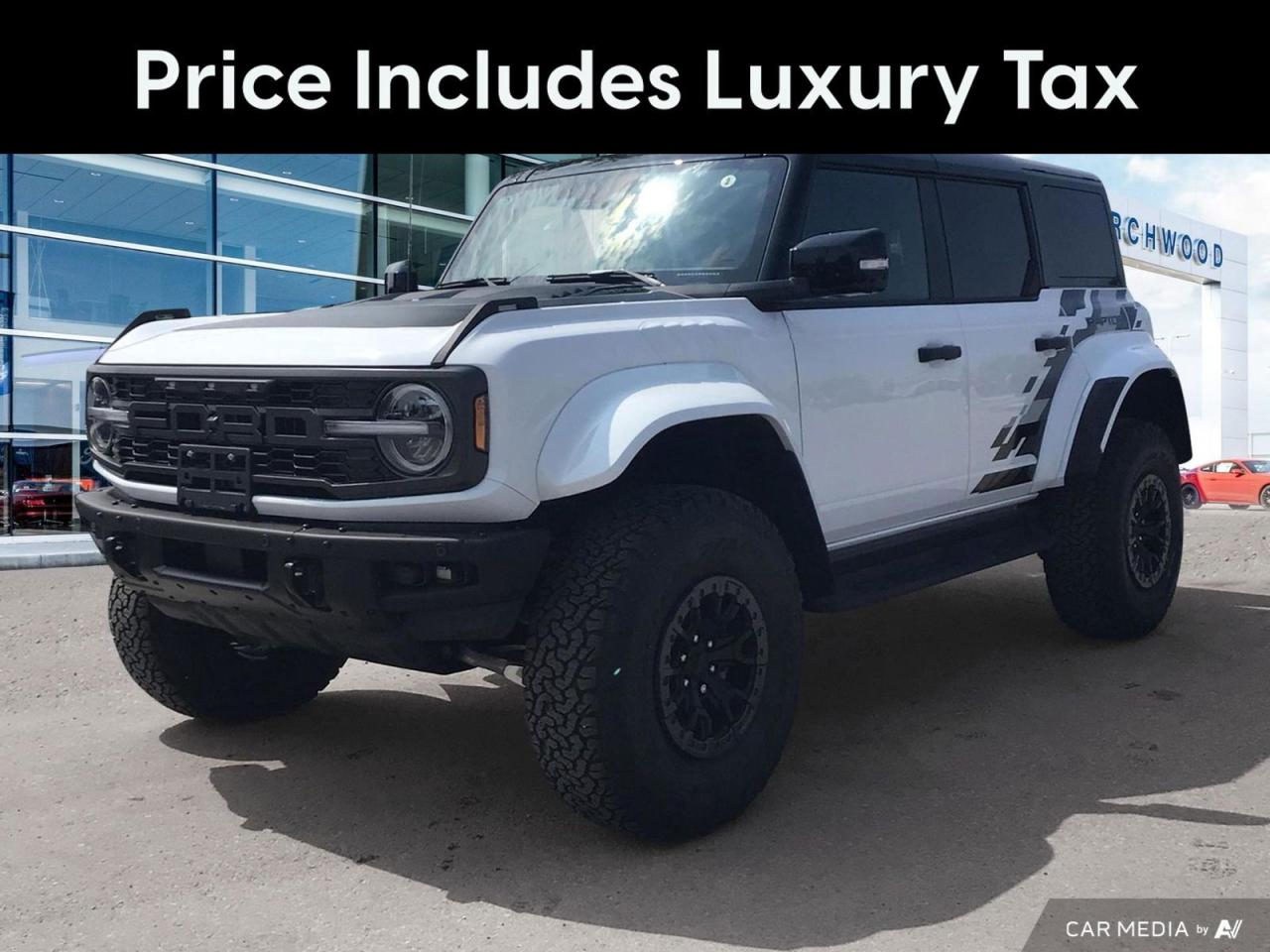 New 2025 Ford Bronco Raptor 374A | Hard Top | Raptor Shadow Black Appearance Pack for sale in Winnipeg, MB