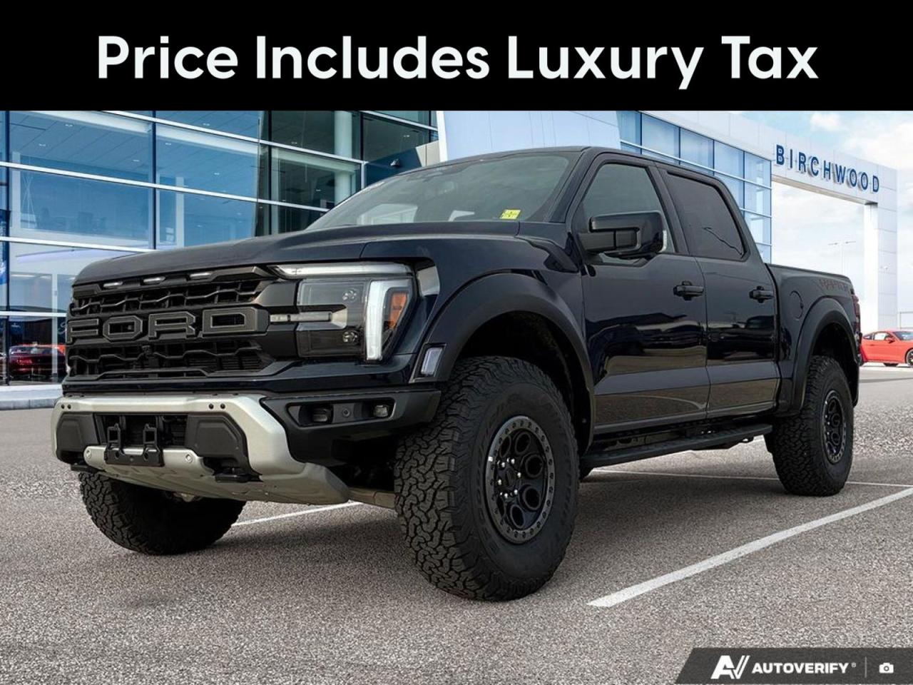 New 2025 Ford F-150 Raptor 802A | 3.5L V6 EcoBoost | Moonroof for sale in Winnipeg, MB
