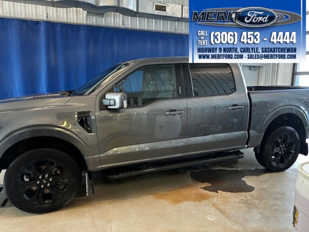 2022 Ford F-150 LARIAT - 502a, BLACK Pack ++ Photo0