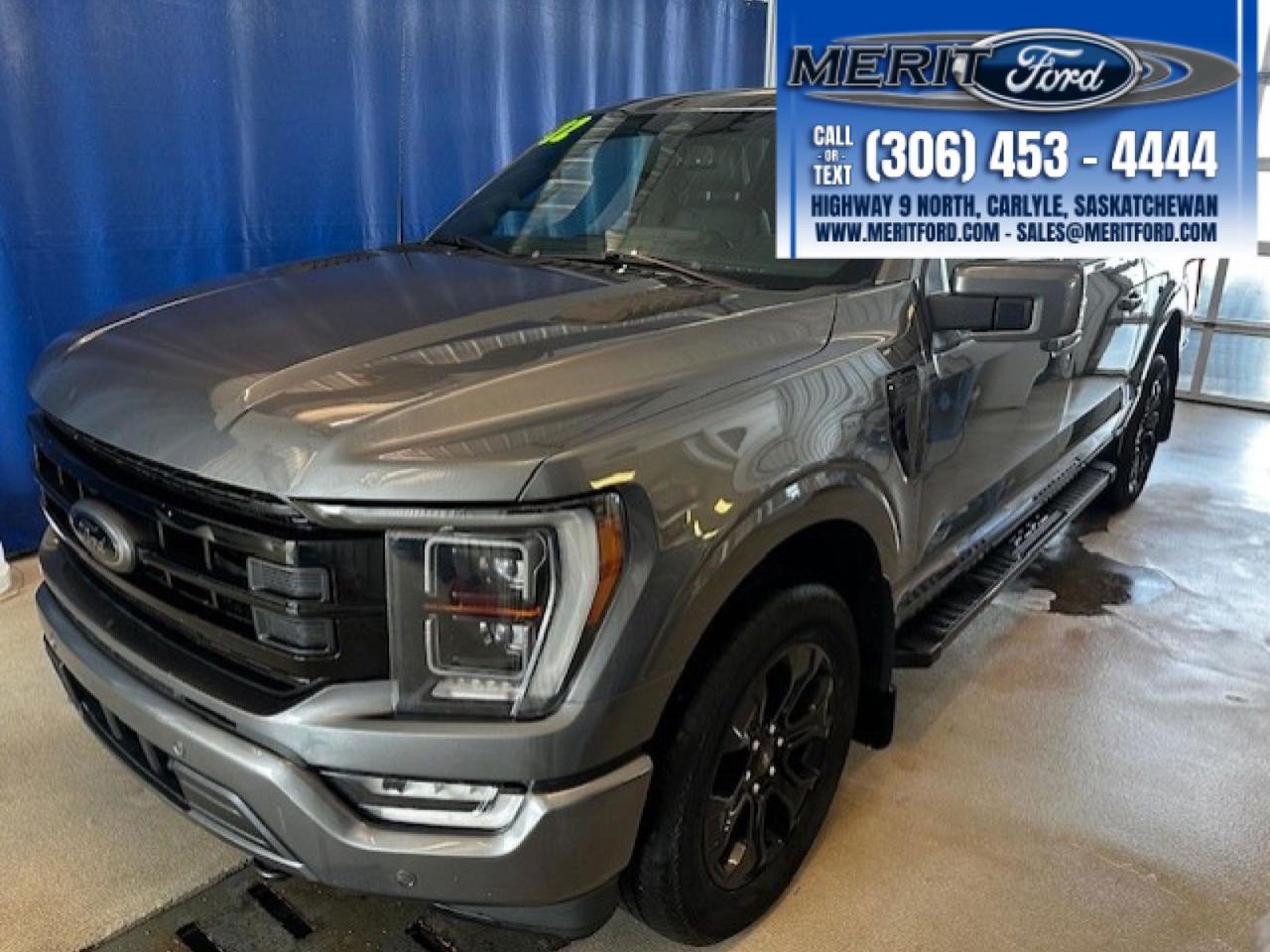 2022 Ford F-150 LARIAT - 502a, BLACK Pack ++ Photo5