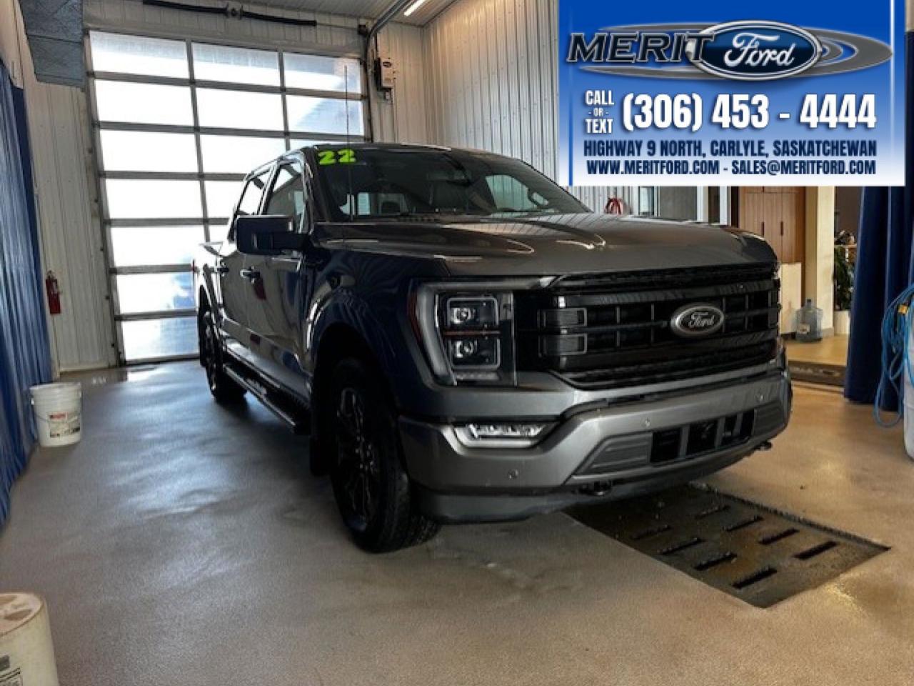 2022 Ford F-150 LARIAT - 502a, BLACK Pack ++ Photo5