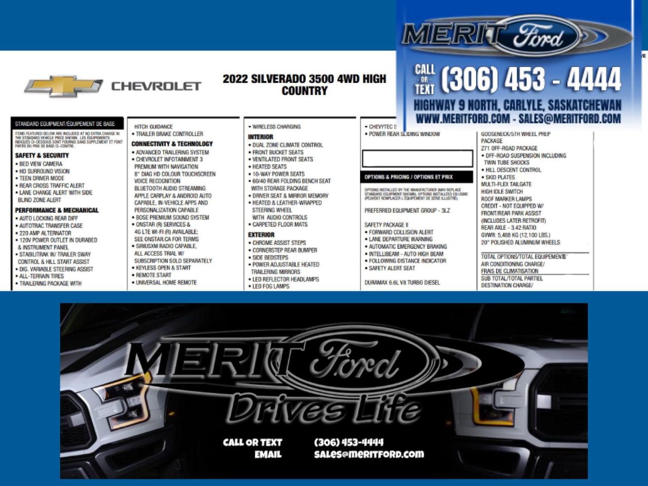 2022 Chevrolet Silverado 3500HD High Country Diesel Photo2