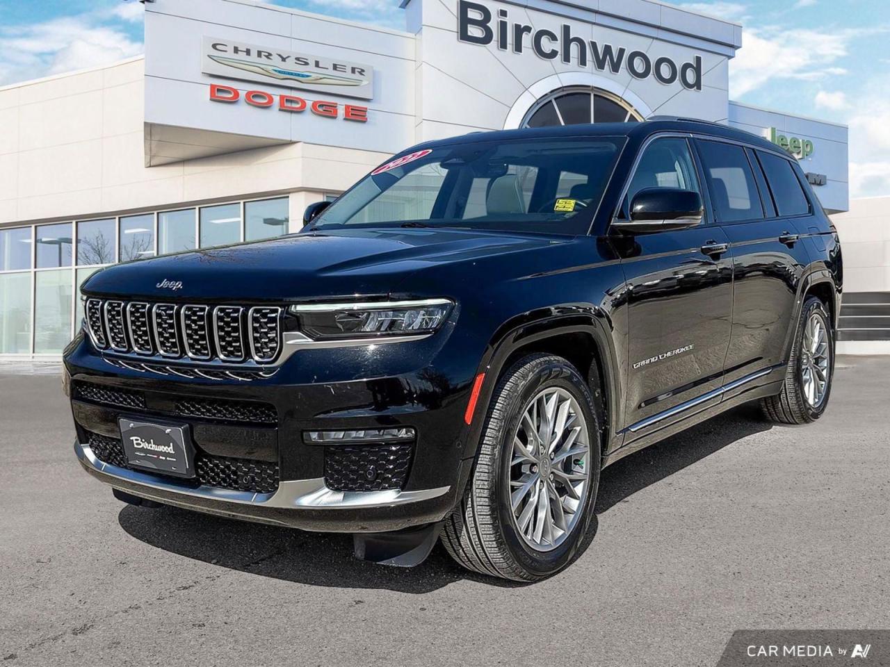 Used 2022 Jeep Grand Cherokee L Summit 5.99% O.A.C | Local | New Rear Rotors for sale in Winnipeg, MB