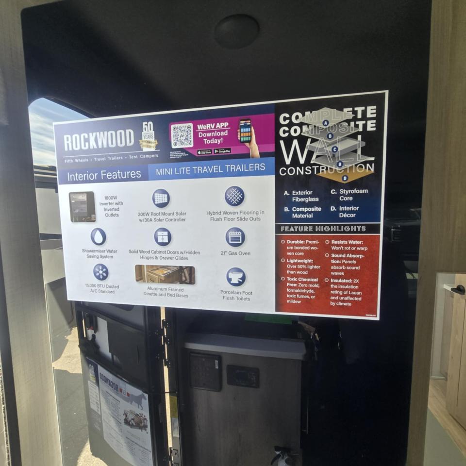 2025 Rockwood RLT2506FK-W LITE WEIGHT Photo5
