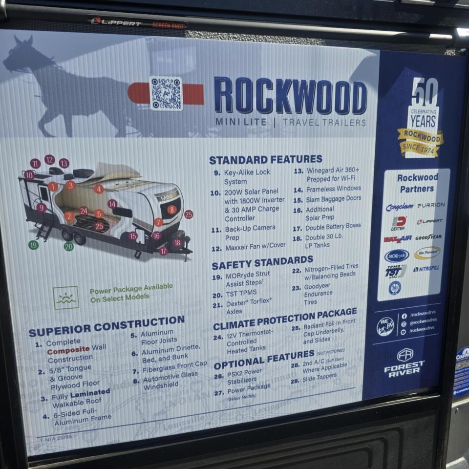 2025 Rockwood RLT2205S-W LITE WEIGHT Photo5