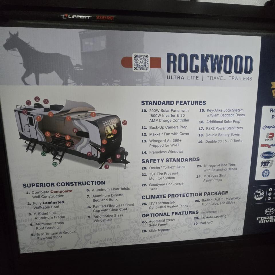 2025 Rockwood RLT2706BH-W LITE WEIGHT Photo5