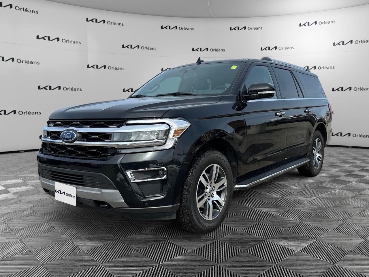 Used 2022 Ford Expedition LIMITED MAX 4X4 for sale in Orleans, ON
