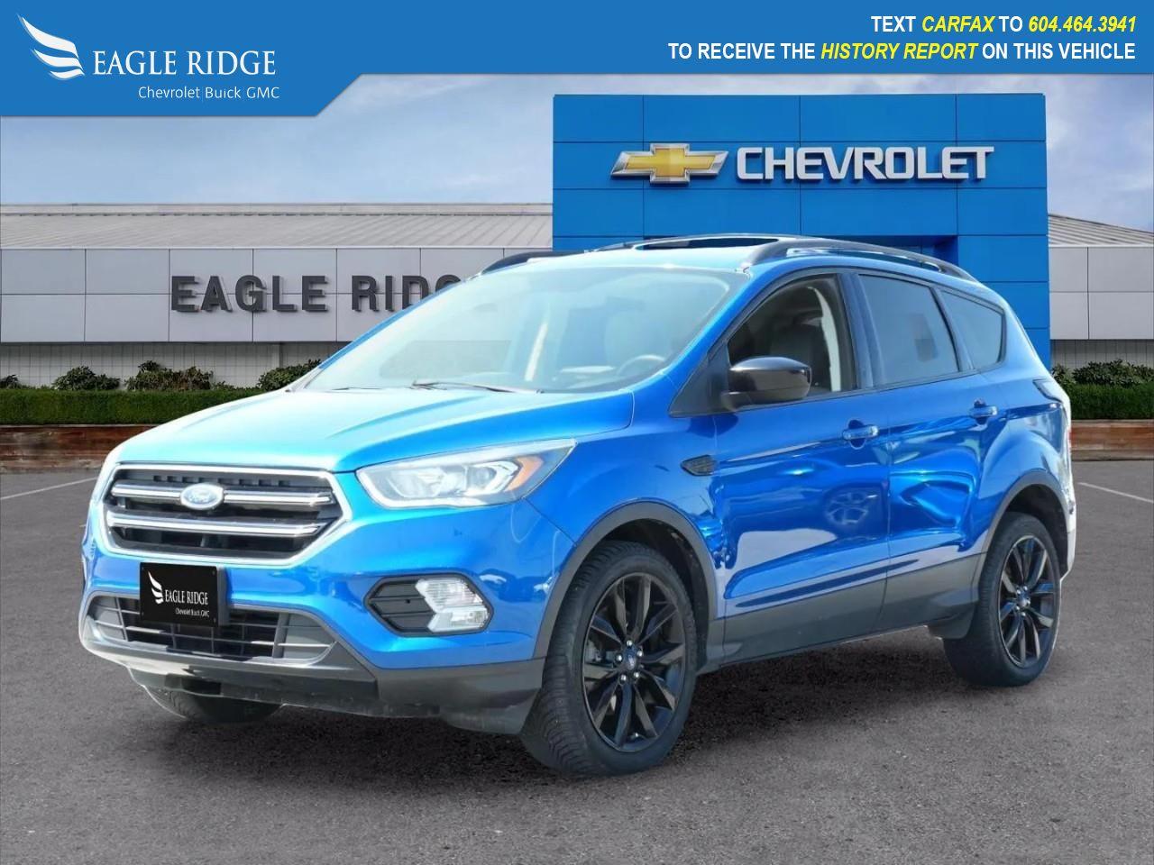 Used 2018 Ford Escape LED Taillamps w/Black Bezel, Paddle Shifters, Power driver seat, Power steering, Power windows, Rear window defroster, Remote keyless entry, SE Sport Appearance Package, Wheels: 19 Ebony Black Premium for sale in Coquitlam, BC