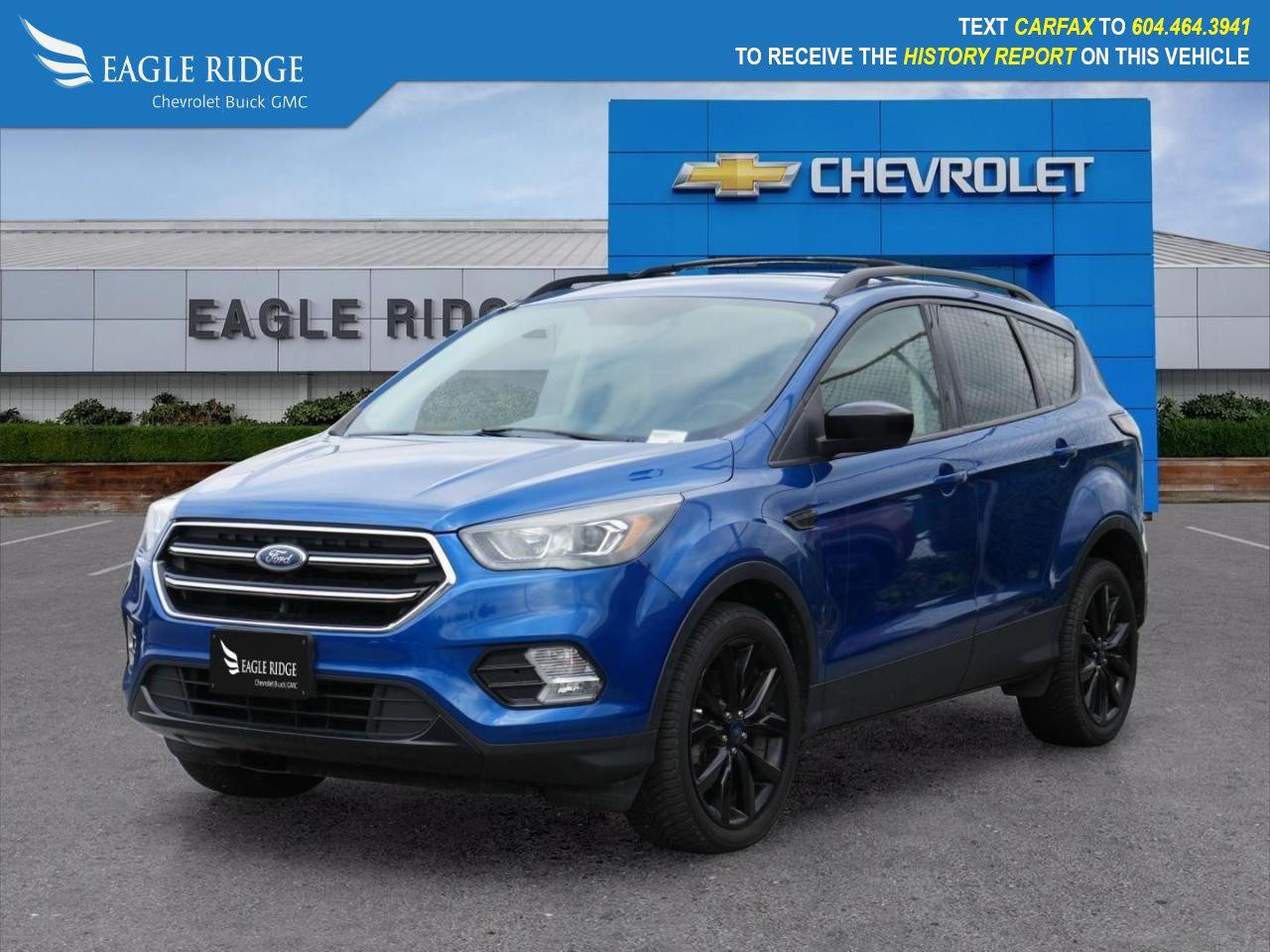 Used 2018 Ford Escape LED Taillamps w/Black Bezel, Paddle Shifters, Power driver seat, Power steering, Power windows, Rear window defroster, Remote keyless entry, SE Sport Appearance Package, Wheels: 19 Ebony Black Premium for sale in Coquitlam, BC