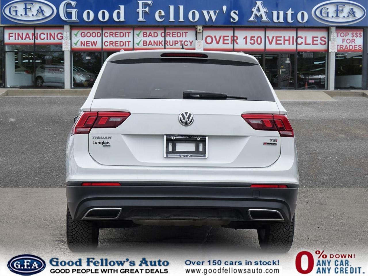 2018 Volkswagen Tiguan TRENDLINE MODEL, 4MOTION, REARVIEW CAMERA, ALLOY W - Photo #4