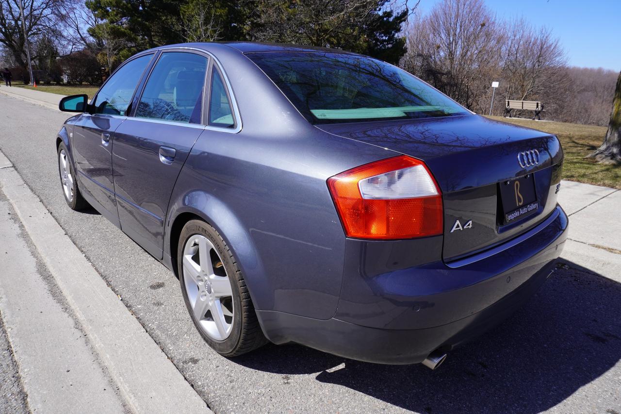 2002 Audi A4 3.0L QUATTRO / LOW KM'S / DEALER SERVICED / LOCAL Photo2