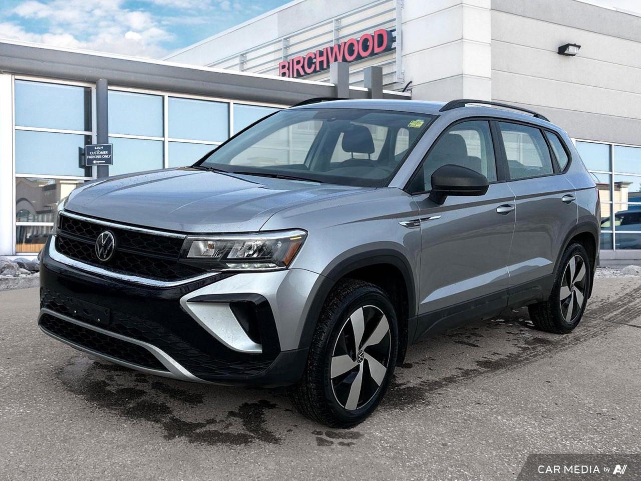 Used 2023 Volkswagen Taos Trendline Clean CARFAX | Local | BackUp Cam for sale in Winnipeg, MB