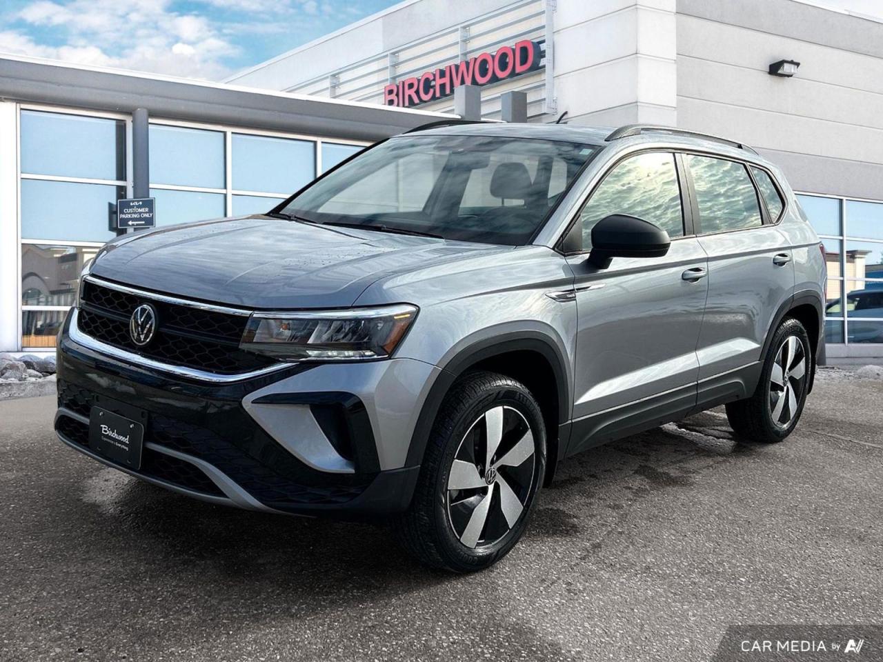 Used 2023 Volkswagen Taos Trendline Clean CARFAX | Local | BackUp Cam for sale in Winnipeg, MB