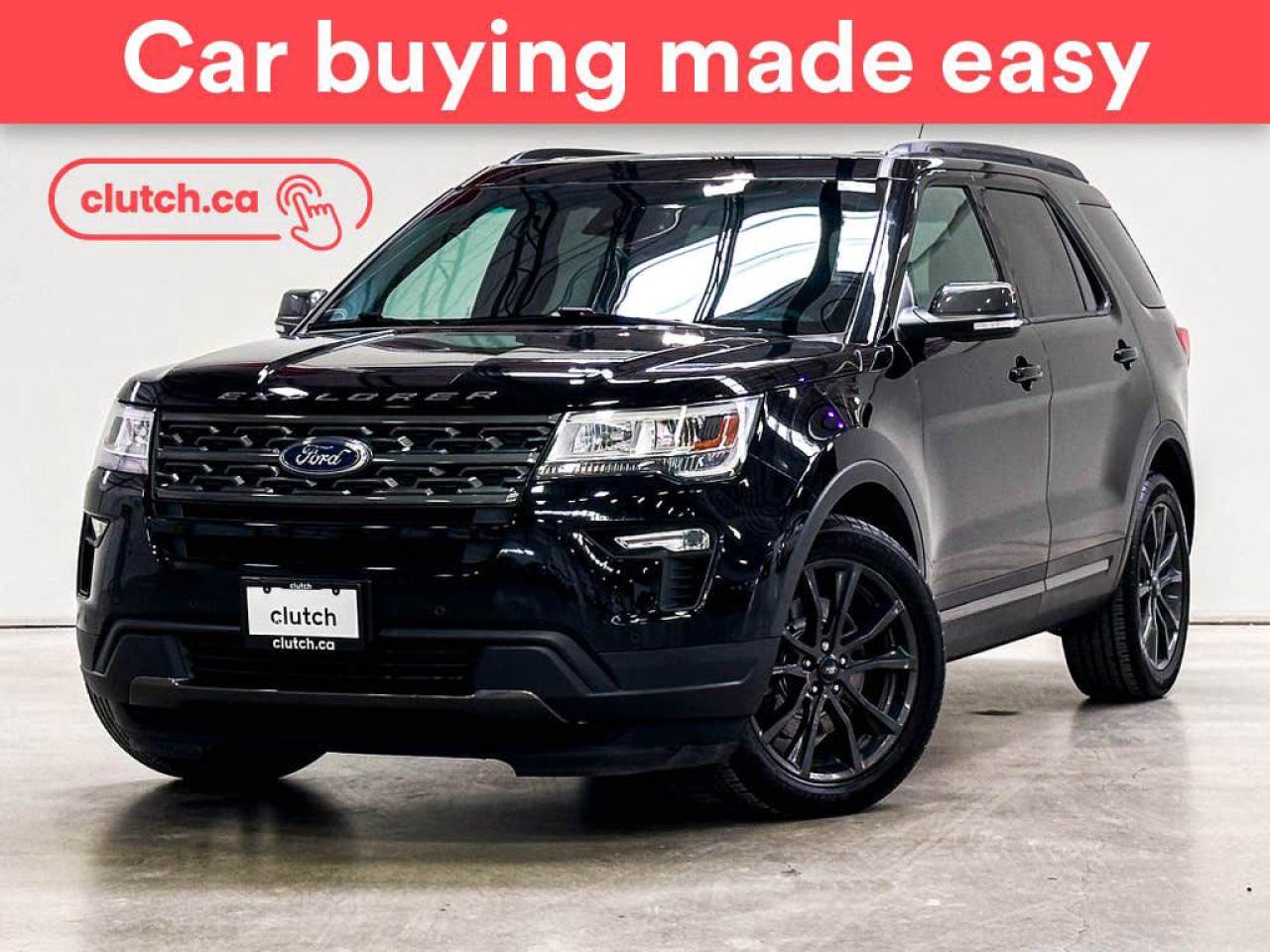 Used 2018 Ford Explorer XLT 4WD w/ Apple CarPlay, Heated Front Seats, Rearview Cam for sale in Toronto, ON