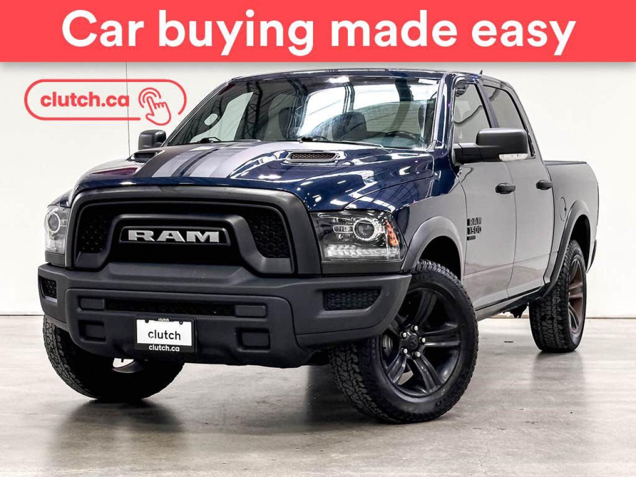 Used 2021 RAM 1500 Classic Warlock Crew Cab 4x4 w/ Apple CarPlay, Heated Front Seats, Rearview Cam for sale in Toronto, ON