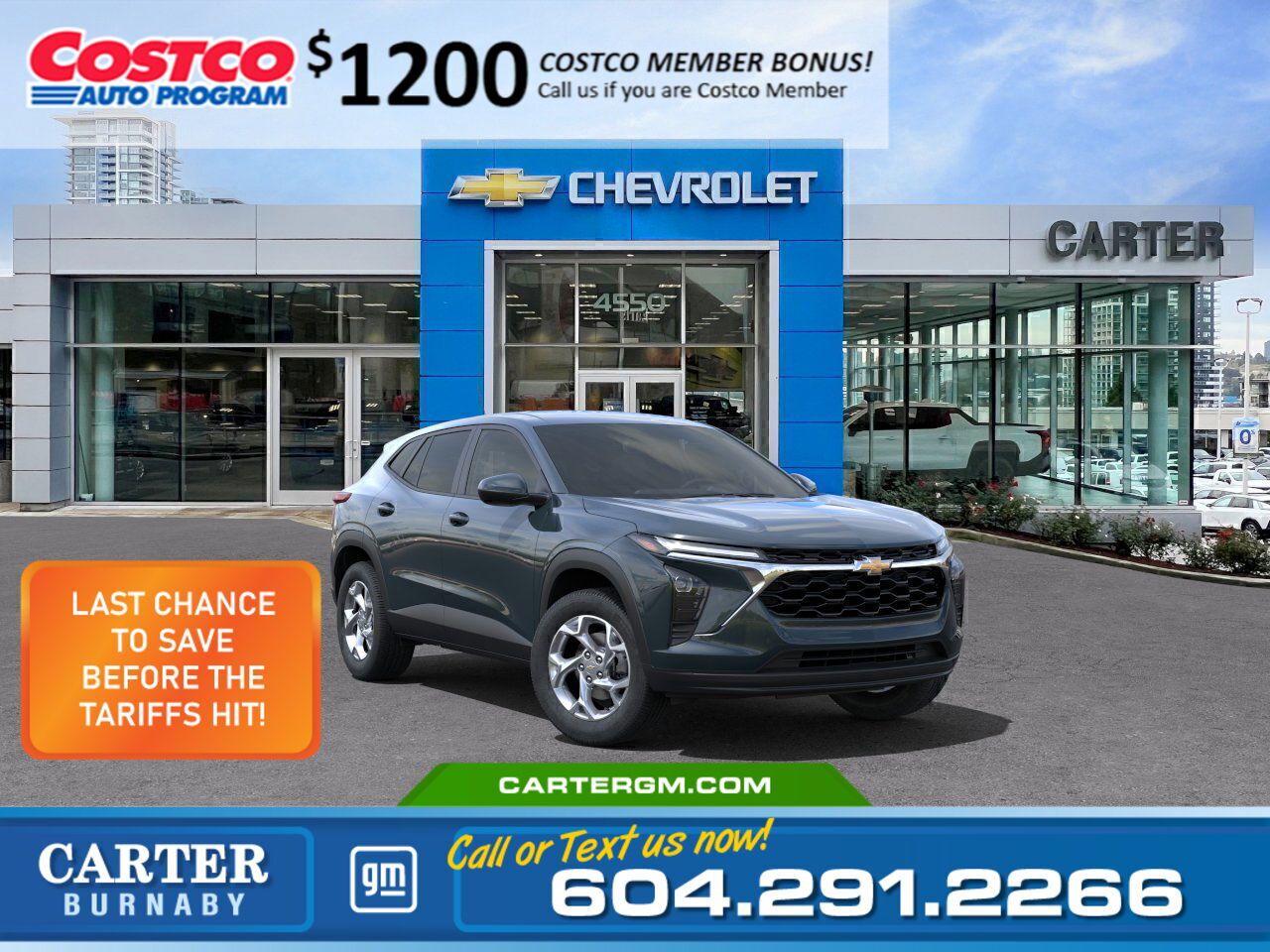 New 2025 Chevrolet Trax | Beat the Tariffs — Lock In Your Price Now! for sale in Burnaby, BC