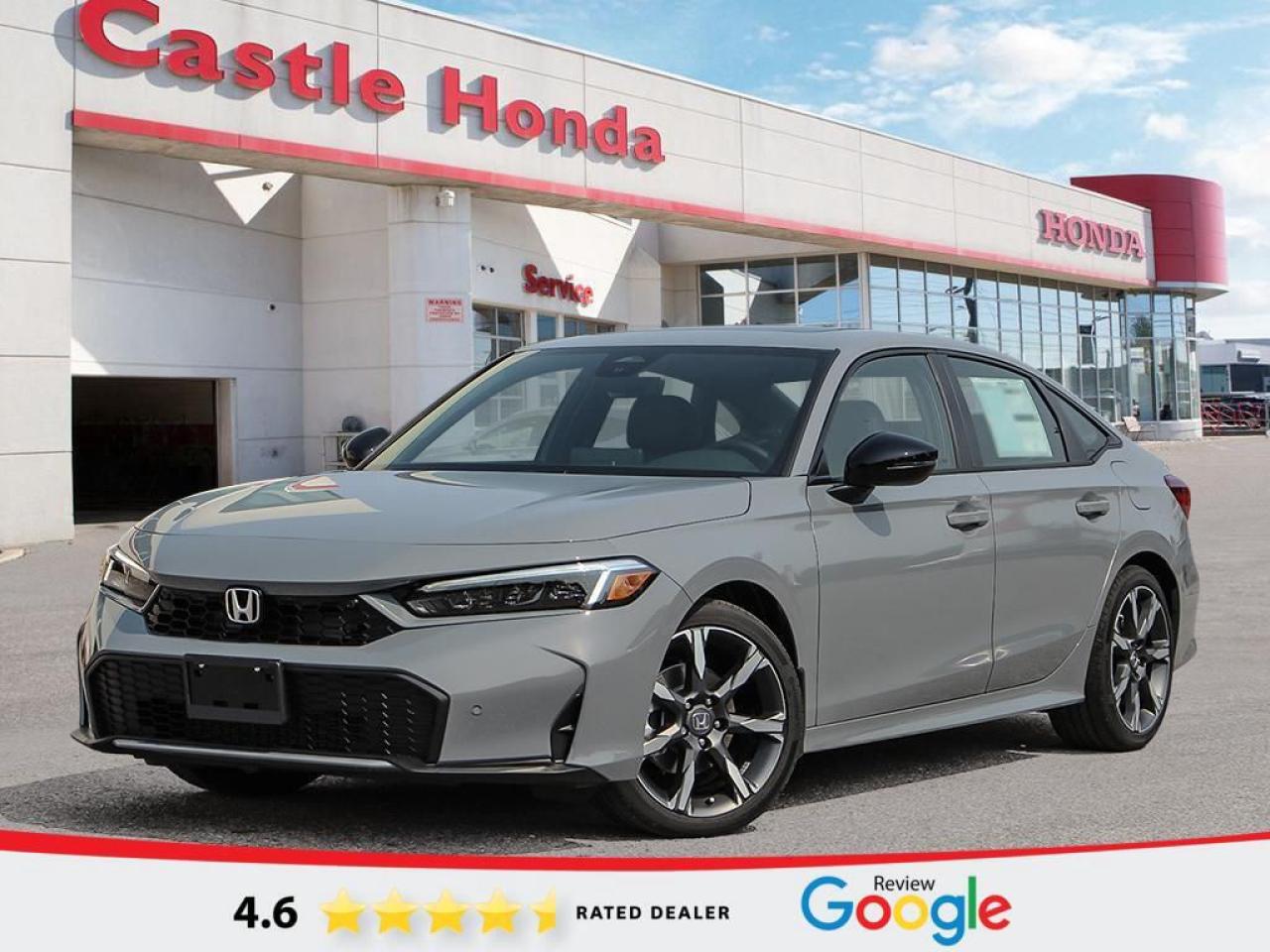 New 2025 Honda Civic Hybrid 4DR ECVT SPORT TOURI for sale in Rexdale, ON