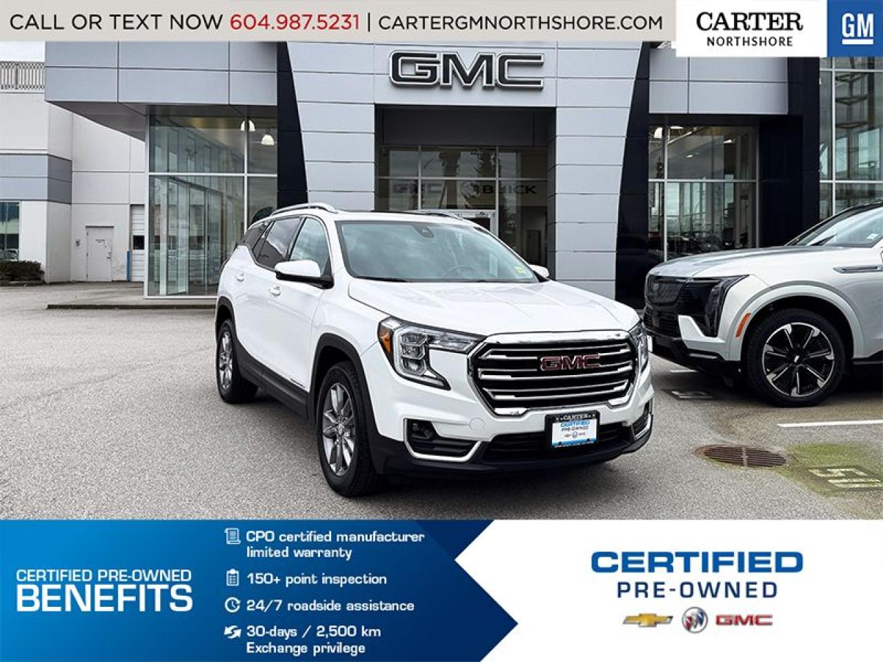 Used 2022 GMC Terrain FINANCE 4.99% FOR 24mo/SLT AWD for sale in North Vancouver, BC