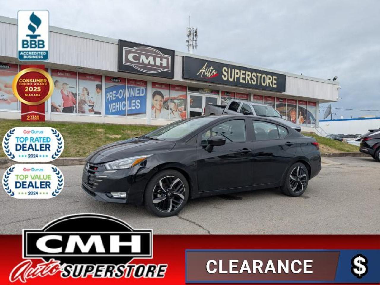 Used 2023 Nissan Versa SR  CAM BLIND-SPOT APPEL-CP REM-START for sale in St. Catharines, ON