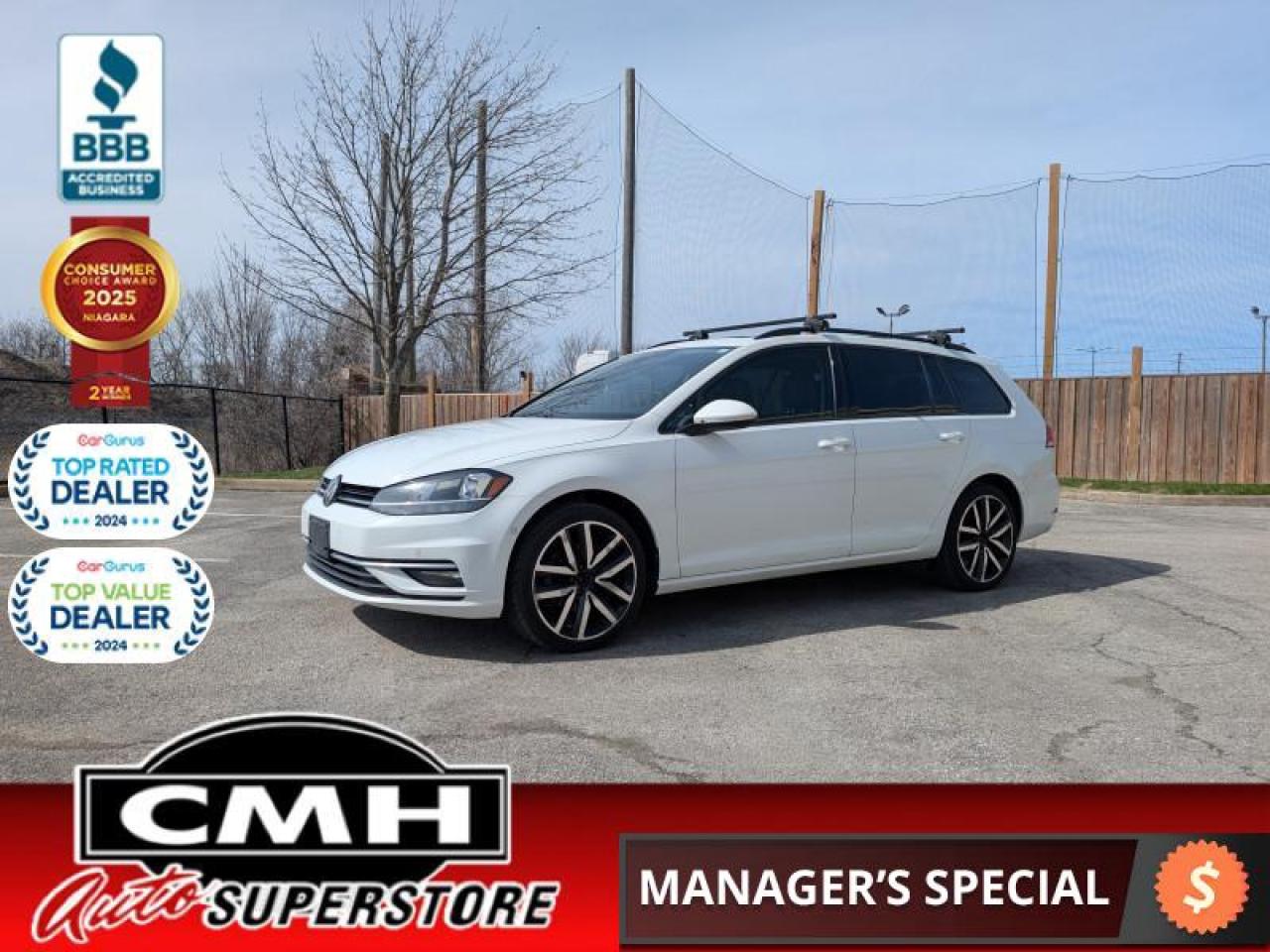 Used 2018 Volkswagen Golf Sportwagen Comfortline  **VERY CLEAN - MANUAL** for sale in St. Catharines, ON