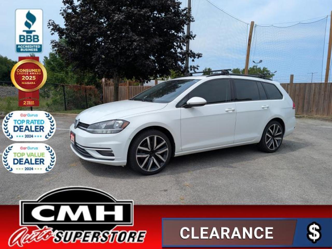 2018 Volkswagen Golf Sportwagen Comfortline  **VERY CLEAN - MANUAL**