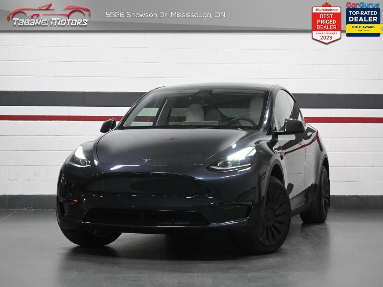 Used 2024 Tesla Model Y Standard Range  No Accident White Leather Autopilot Navigation Glass Roof for sale in Mississauga, ON