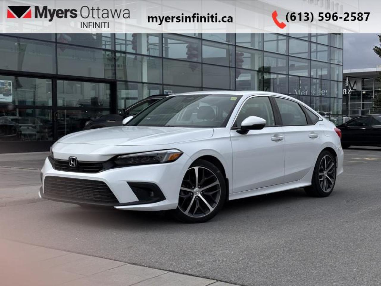 Used 2022 Honda Civic Sedan Touring  - Leather Seats for sale in Ottawa, ON