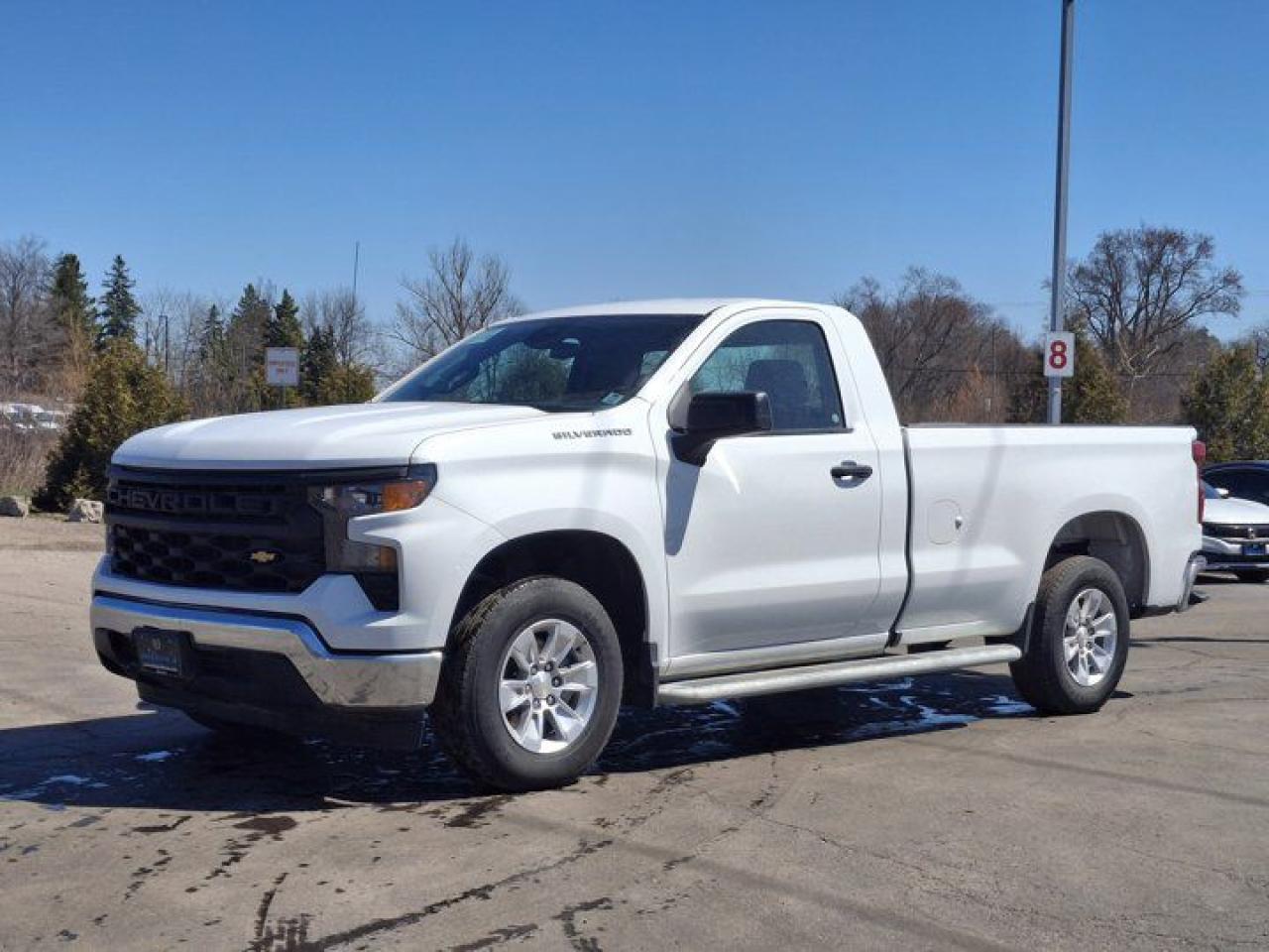 Used 2023 Chevrolet Silverado 1500 Work Truck | 5.3L V8 | Long Box | Cruise | CarPlay + Android | New Tires | New Brakes | for sale in Guelph, ON