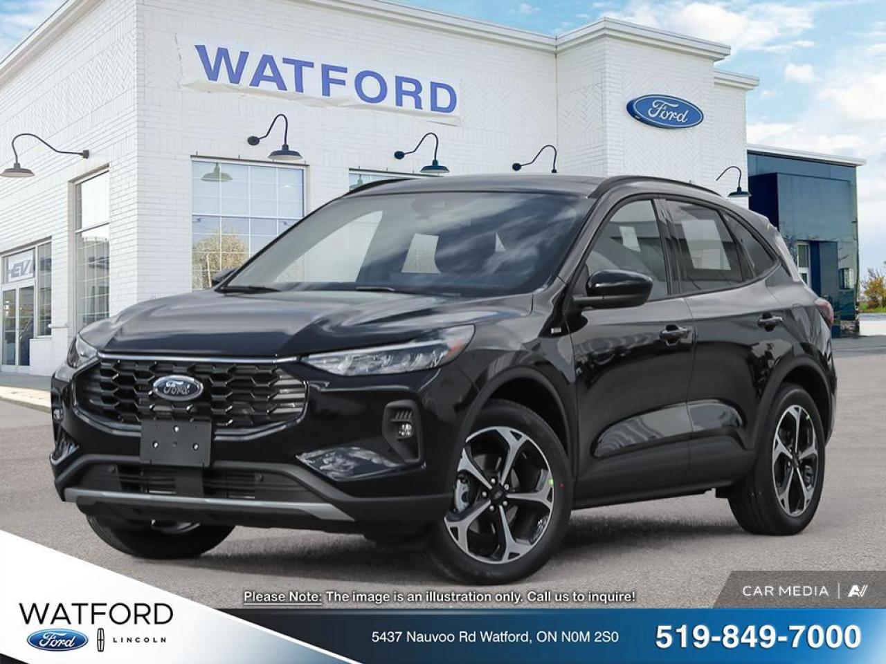 New 2025 Ford Escape Hybrid ST-LINE SELECT for sale in Watford, ON
