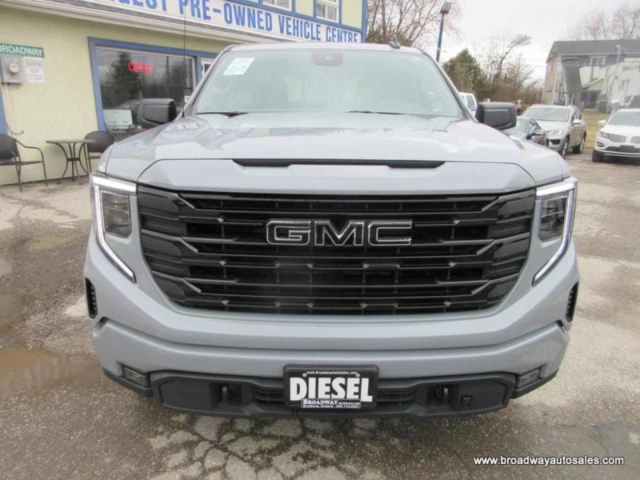 2024 GMC Sierra 1500 LIKE NEW ELEVATION-SLE-MODEL 5 PASSENGER 3.0L - DURAMAX.. 4X4.. CREW-CAB.. SHORTY.. NAVIGATION.. HEATED SEATS & WHEEL.. BACK-UP CAMERA.. Photo3