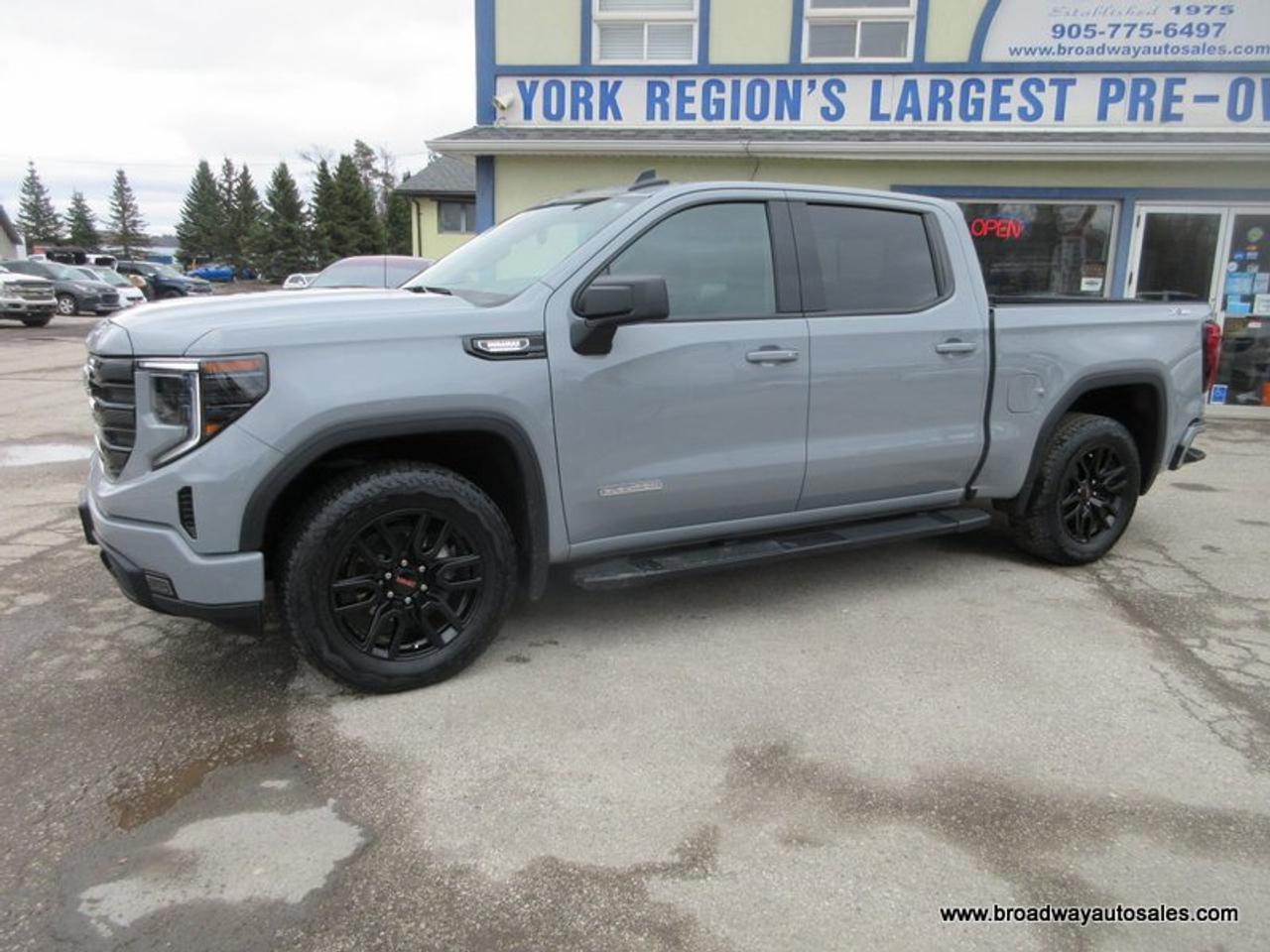 2024 GMC Sierra 1500 LIKE NEW ELEVATION-SLE-MODEL 5 PASSENGER 3.0L - DURAMAX.. 4X4.. CREW-CAB.. SHORTY.. NAVIGATION.. HEATED SEATS & WHEEL.. BACK-UP CAMERA.. Photo2