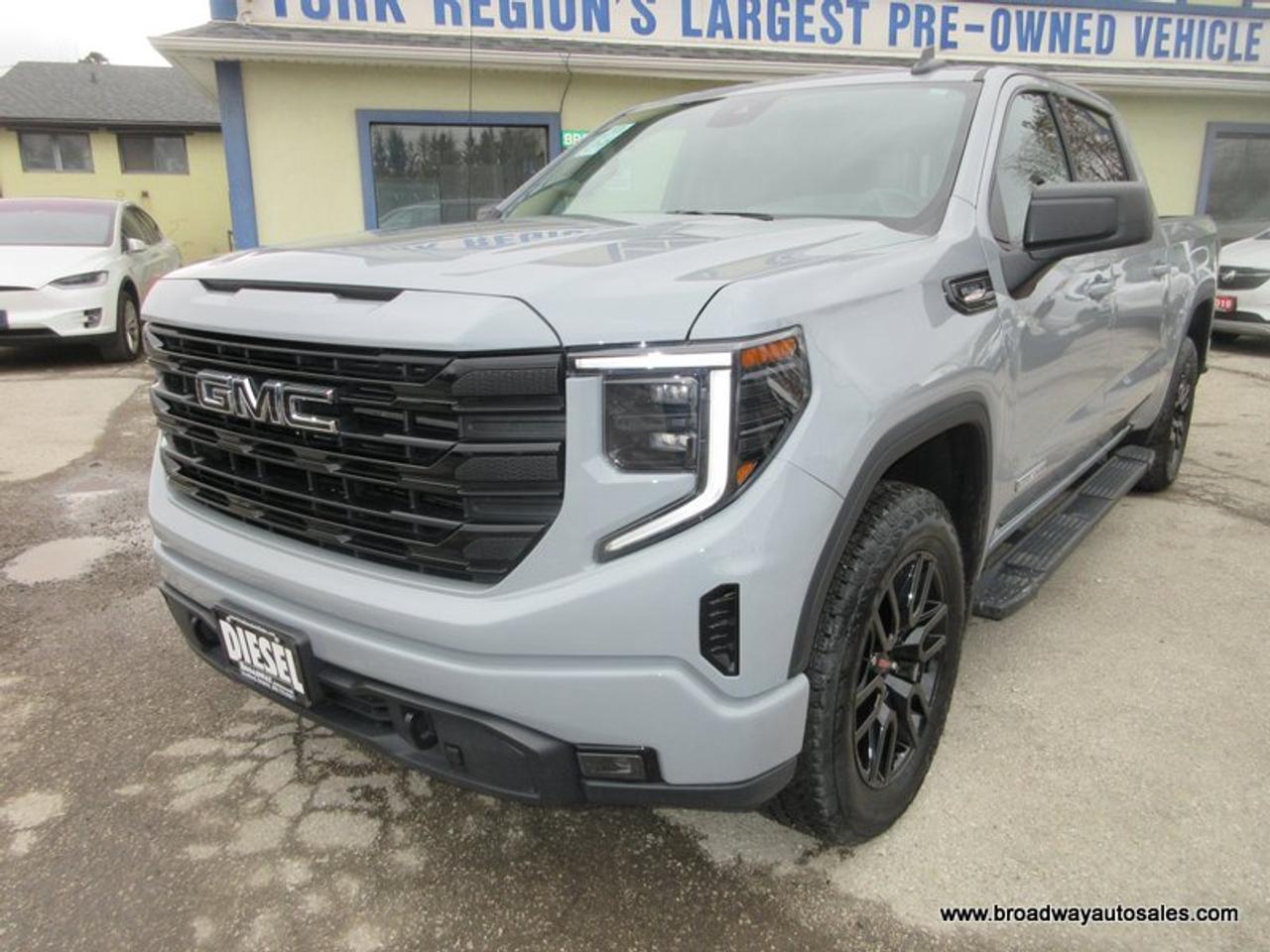 2024 GMC Sierra 1500 LIKE NEW ELEVATION-SLE-MODEL 5 PASSENGER 3.0L - DURAMAX.. 4X4.. CREW-CAB.. SHORTY.. NAVIGATION.. HEATED SEATS & WHEEL.. BACK-UP CAMERA.. Photo