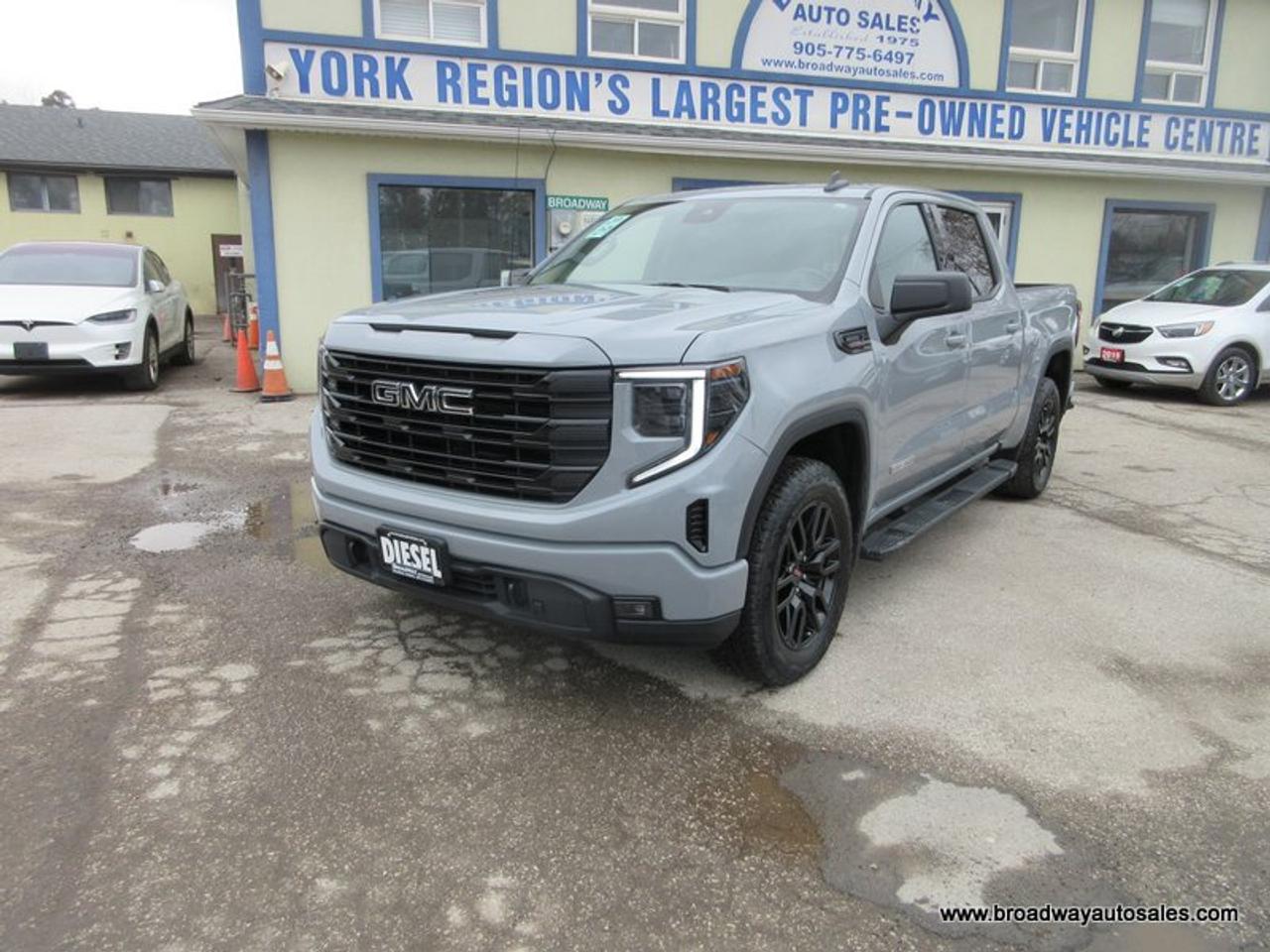 2024 GMC Sierra 1500 LIKE NEW ELEVATION-SLE-MODEL 5 PASSENGER 3.0L - DURAMAX.. 4X4.. CREW-CAB.. SHORTY.. NAVIGATION.. HEATED SEATS & WHEEL.. BACK-UP CAMERA.. Photo