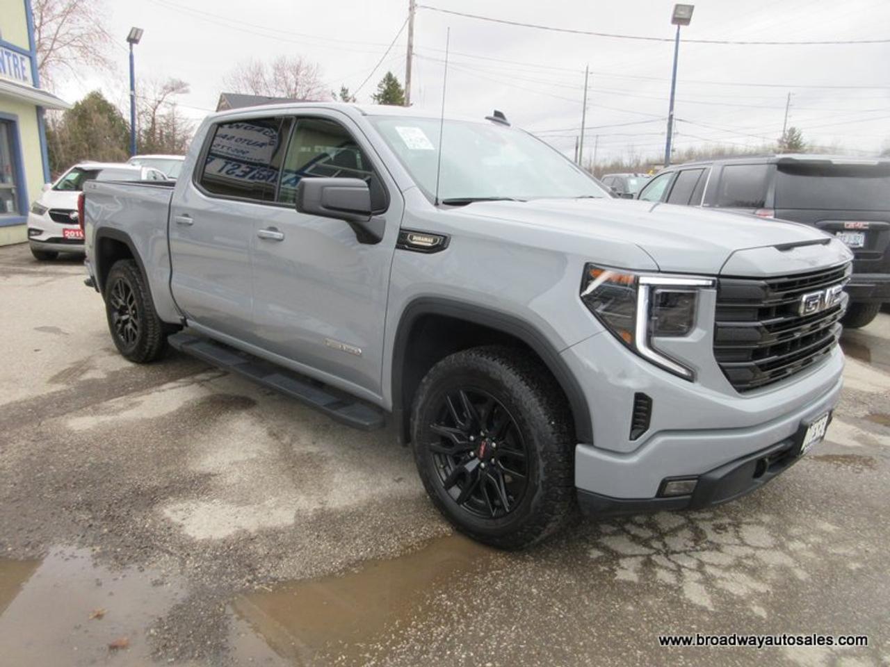 2024 GMC Sierra 1500 LIKE NEW ELEVATION-SLE-MODEL 5 PASSENGER 3.0L - DURAMAX.. 4X4.. CREW-CAB.. SHORTY.. NAVIGATION.. HEATED SEATS & WHEEL.. BACK-UP CAMERA.. Photo