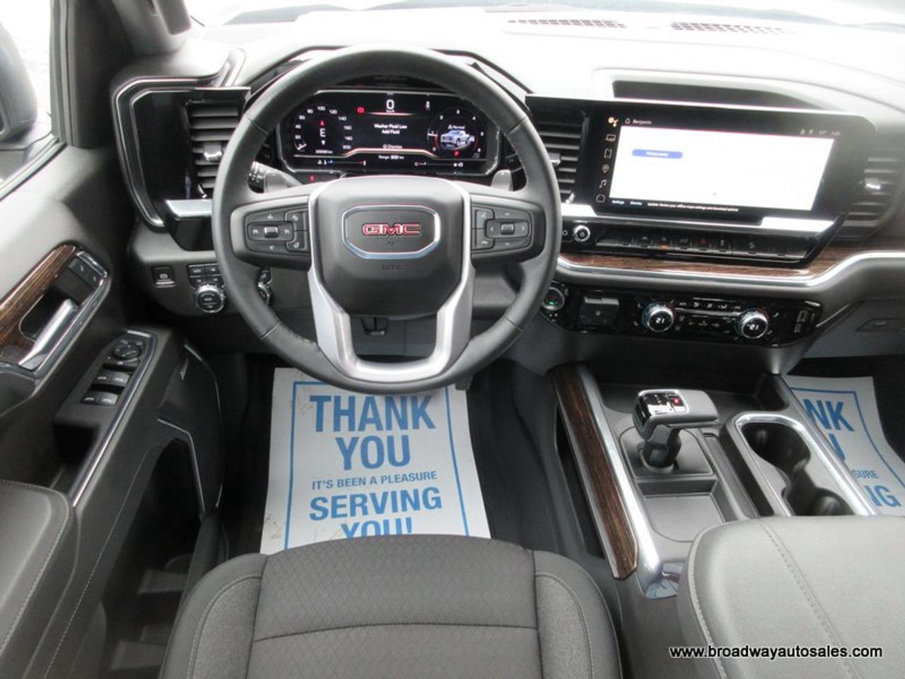 2024 GMC Sierra 1500 LIKE NEW ELEVATION-SLE-MODEL 5 PASSENGER 3.0L - DURAMAX.. 4X4.. CREW-CAB.. SHORTY.. NAVIGATION.. HEATED SEATS & WHEEL.. BACK-UP CAMERA.. Photo