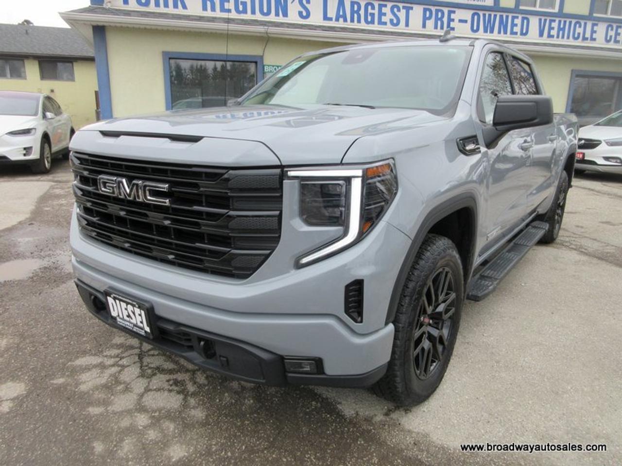 2024 GMC Sierra 1500 LIKE NEW ELEVATION-SLE-MODEL 5 PASSENGER 3.0L - DURAMAX.. 4X4.. CREW-CAB.. SHORTY.. NAVIGATION.. HEATED SEATS & WHEEL.. BACK-UP CAMERA.. Photo