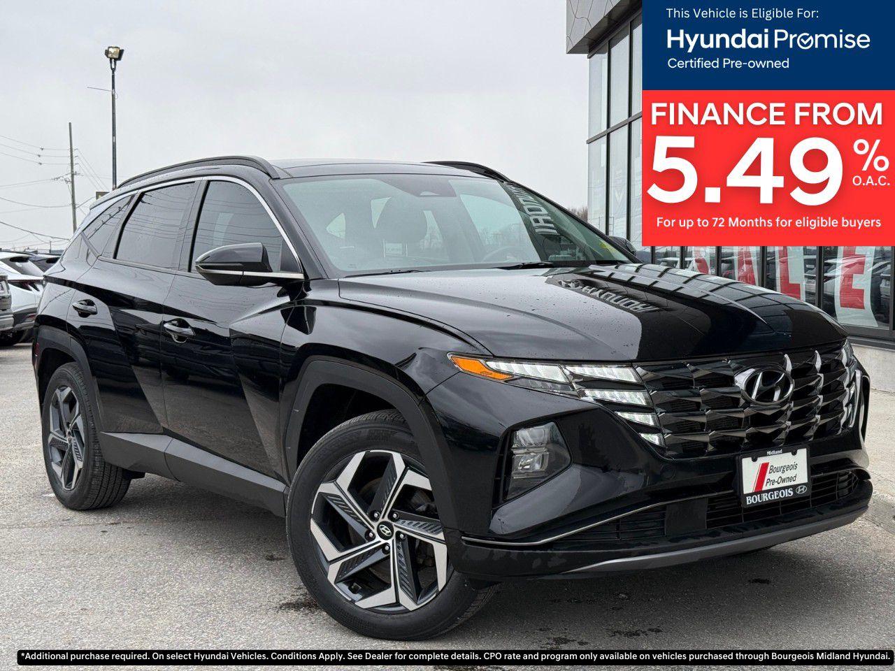 Used 2022 Hyundai Tucson Hybrid Luxury AWD for sale in Midland, ON