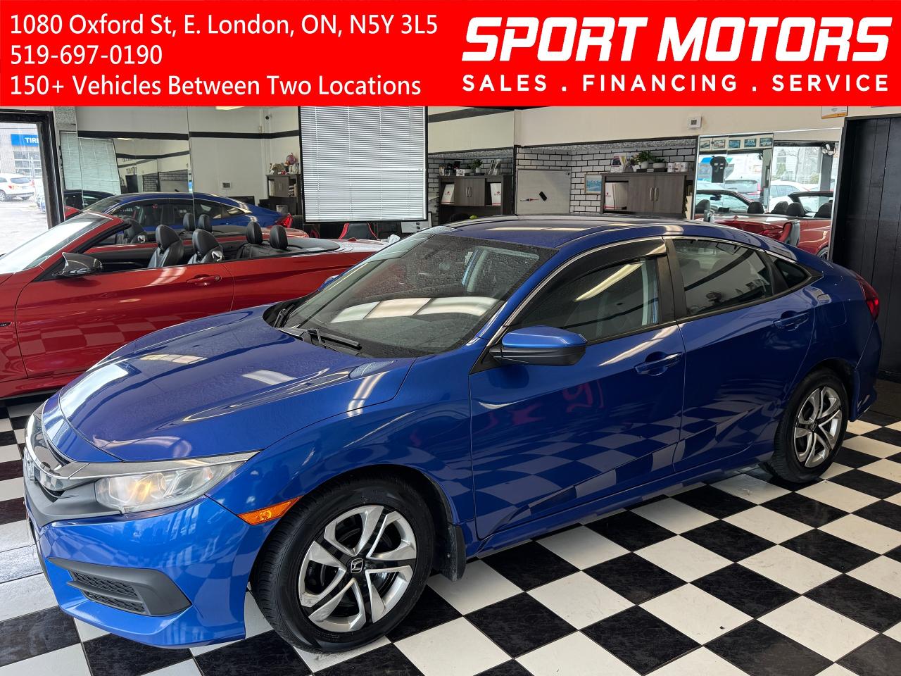 2017 Honda Civic LX+New Tires+Brakes+Camera+ApplePlay+Heated Seats - Photo #1